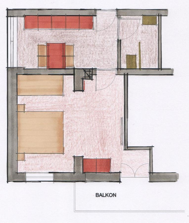 Haus Kargruber Apartment Santa Maddalena in Casies Bagian luar foto